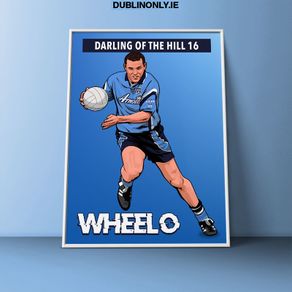 Ciaran Whelan Dublin GAA Art Prints (A4 Size)