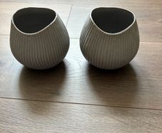 2 Meadows & Byrne small vases
