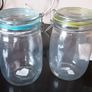 4 Glass Jars Image 2