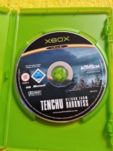 Tenchu Return from Darkness Xbox Original Games Original