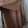 River Island Brown Suede Coat Size 16 Image 2