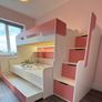 Triple Bunk Beds with Stairs Image 8
