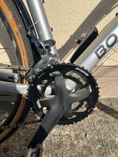Boardman Gravel Bike hardly used. Stored in Shed.