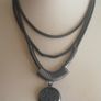 Saloos 3 layered Statement Necklace New With Tags Image 2