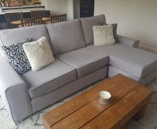 Solid Wood Rustic Coffee Table