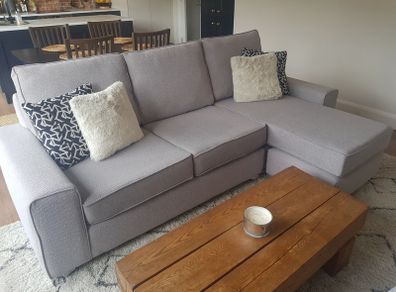 Solid Wood Rustic Coffee Table