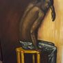 "The Negro Scipion" painted by Greek Artist A. Stergiou 1976 Image 6