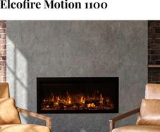 Electric fire-  Elcofire Motion 1100