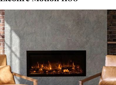 Electric fire-  Elcofire Motion 1100