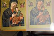Devotional cards of Our Lady of Perpetual Help (also known as Our Lady of Perpetual Succour) x 110 in total.