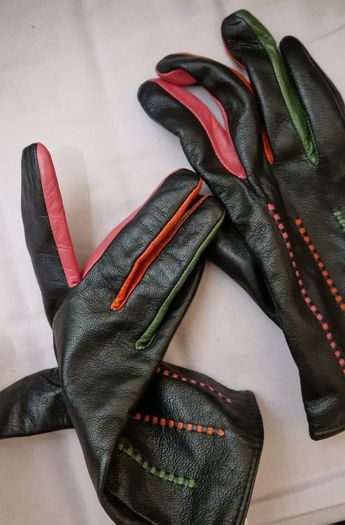 Womens leather driving gloves
