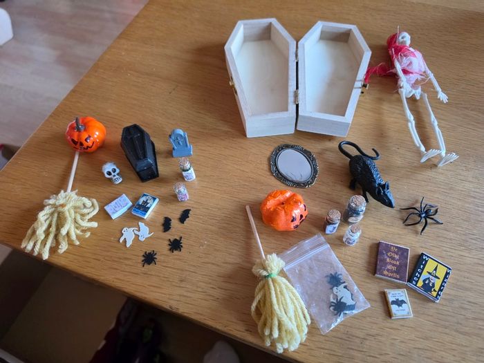 Dolls house Halloween miniatures