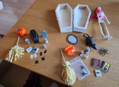 Dolls house Halloween miniatures