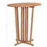 3 Piece Folding Bar Set Solid Teak Wood Image 10