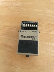 BOSS GE-7 Equalizer Pedal