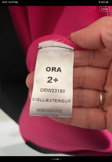 gilet Ara brand 2+ designer brand 16/18