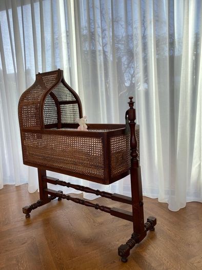Rattan Crib
