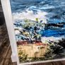 Stormy sea-signed painting Image 2