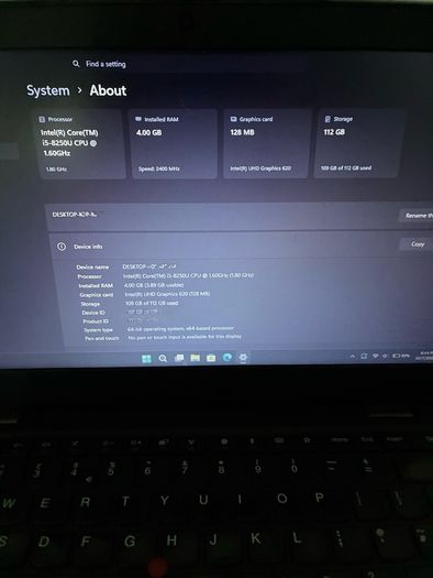 Lenovo Thinkpad L380 13", Intel Core i5 4/128Gb