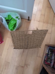 seagrass wicker basket