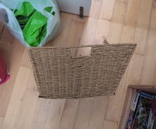 seagrass wicker basket