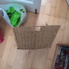 seagrass wicker basket