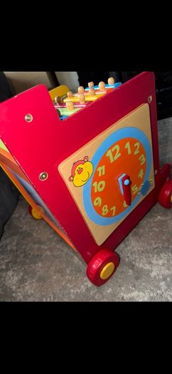 Wooden Walker Cube