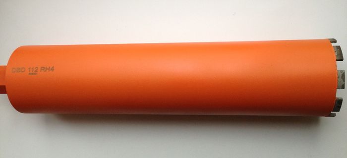 wet diamond core bit 112 mm