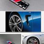 BMW M sport fender side wing sticker 2x Image 2