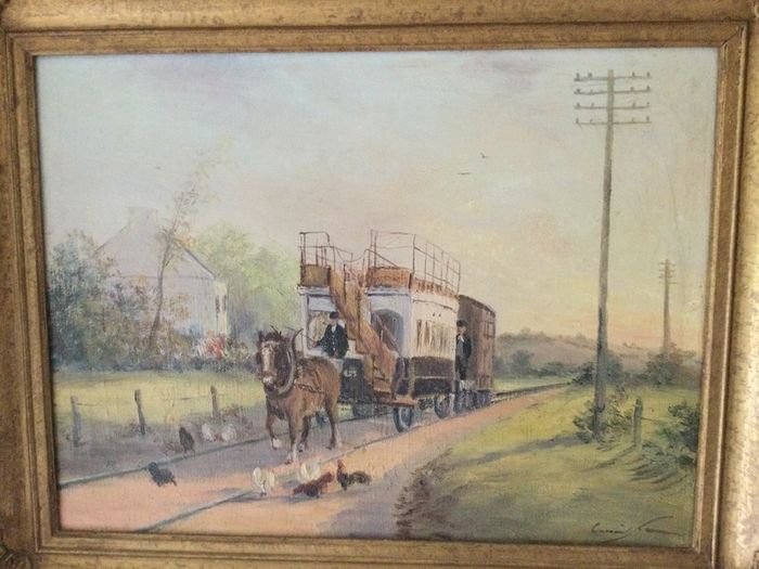 Vintage Oil on Canvas