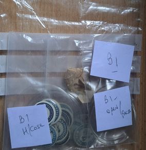 Lot of 19x Glass Crystals for Hunter and Open Face Cases