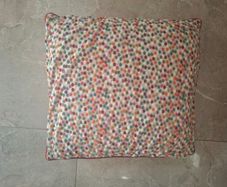 4 Large Cushion Covers  with 4 large cushion fillers
