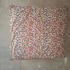 4 Large Cushion Covers  with 4 large cushion fillers