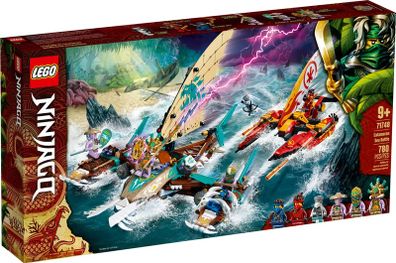 LEGO 71748 NINJAGO Catamaran Sea Battle