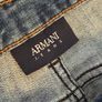 Armani Jeans Blue Denim Straight Fit Size 34 Image 9