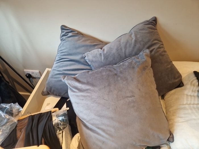 scatter cushions x3