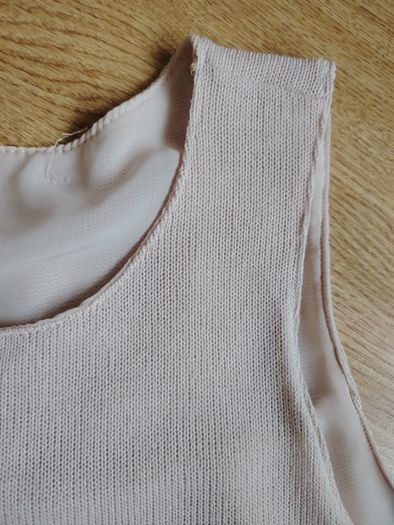 Peach colour Top Size 8