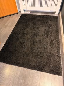 Black Ikea Rug