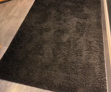 Black Ikea Rug
