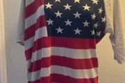 Italian asymmetric cotton  top size UK16/18 EU44/46 Postage included