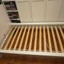 IKEA Malm white single bed Image 4