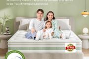 King Size Mattress 5FT, 10 Inch Gel Memory Foam Pocket Sprung Hybrid Mattress, 7-Zone Orthopedic &amp; Motion Isolation, Medium Firm, 150x200x25cm