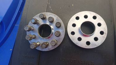 Audi Vw Skoda Seat 5x100 / 5x112 / 15mm Spacers / Adapters with bolts. Alloy wheels stance vag meeting tuning lowered
