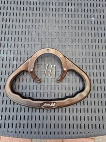fuel tank passenger handle