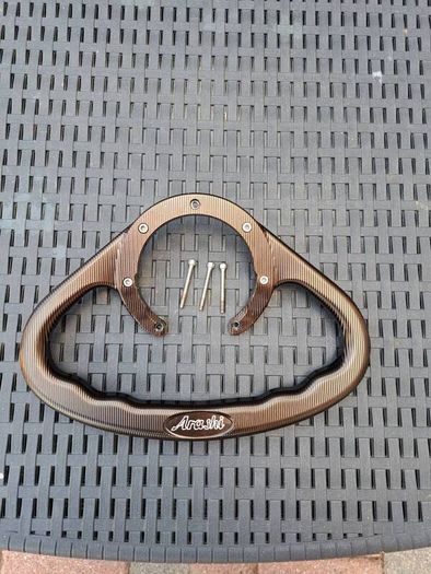 fuel tank passenger handle