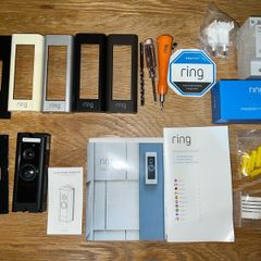 Ring Video Doorbell and Chime Pro Gen 1 Full Kit with Accessories