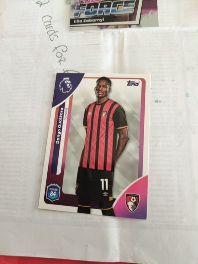 AFC Bournemouth Topps Premier league cards