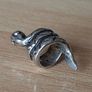 Silver snake charm Image 2