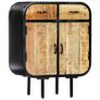 Sideboard 60x30x75 cm Solid Mango Wood and Iron Image 9