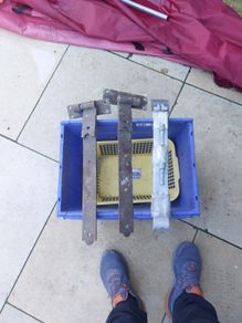 Heavy duty hinges